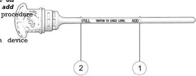 add procedure a device FULL TORTEN TO CHECK LEVEL ADD 2 1