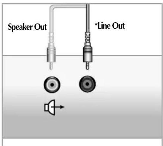 Speaker Out *Line Out