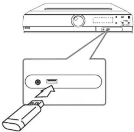 LG HT306SF - USB-tilslutning - 1