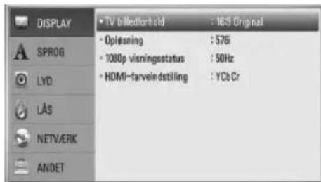 LG HB44S - Justering af Indstillinger - 3