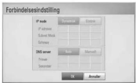 LG HB44S - Ledningstrukket netværksindstilling - 2
