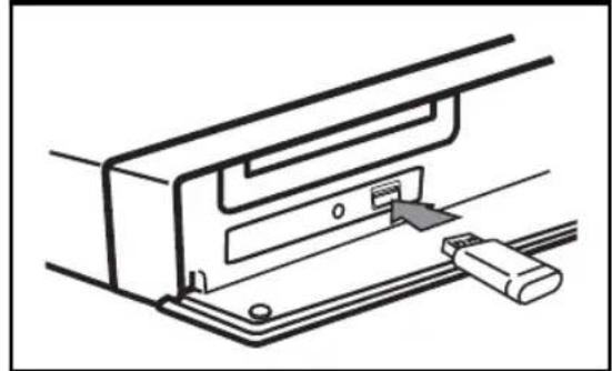 LG HB405SU - Tilslutning til USB-enhed - 1