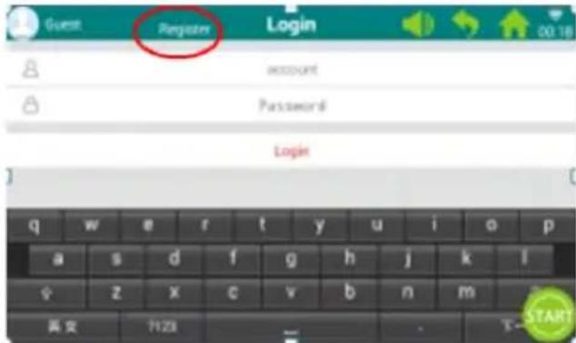Guest Register Login account Password Login q w e r t y u i o p a s d f g h j k l y z x c v b n m 英文 7123 - T-START