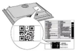 INDESIT THP 641 W/IX/I - ВІДСКАНУЙТЕ QR-КОД НА СВОЄМУ ПРИЛАДІ, ЩОБ ОТРИМАТИ ДОДАТКОВУ ІНФОРМАЦІЮ - 1