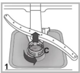 Hotpoint Ariston LTF 8B019 C - Czyszczenie filtrów - 1