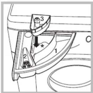 Hotpoint Ariston RSSG 603 B EU - Касета з пральним засобом - 1
