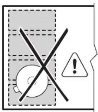 ELECTROLUX HKK770MF - Korrekt placering af kogegrej: - 2