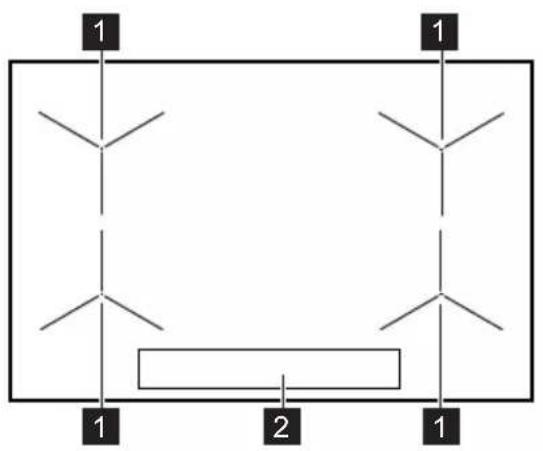 ELECTROLUX EIP6446 - Oversigt over kogepladens overflade - 1