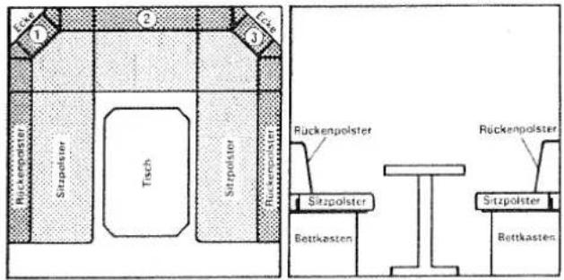 1 2 3 4 5 6 7 8 9 10 11 12 13 Rückenpolster Sitzpolster Tisch Sitzpolster Rückenpolster Sitzpolster Bettkasten Rückenpolster Sitzpolster Bettkasten