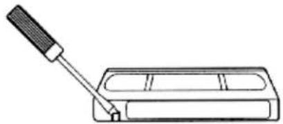HITACHI VT-FX611A - Safety Tabs Prevent Erasure - 1