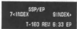 HITACHI VT-FX611A - Displaying the Tape Remaining Time - 2
