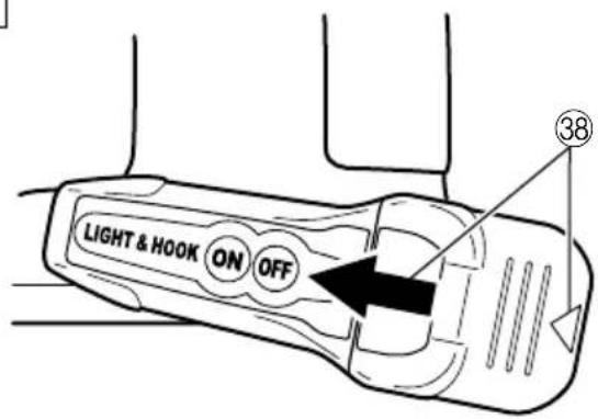 LIGHT & HOOK ON OFF 38
