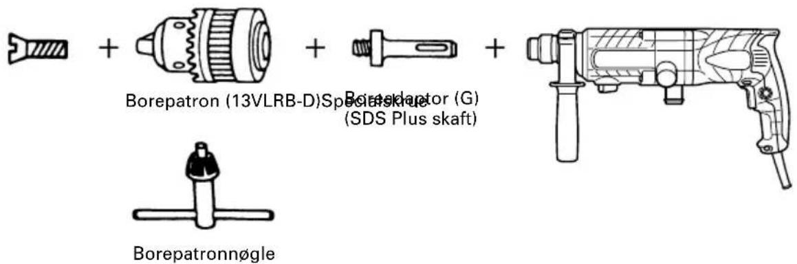 HITACHI DH 24PD2 - Almindelige boreopgaver og iskruning af skruer (rotation alene) - 1