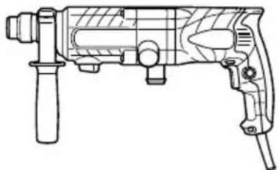 HITACHI DH 24PD2 - Fastsättning av förankringsjärn (rotation + slag) - 3