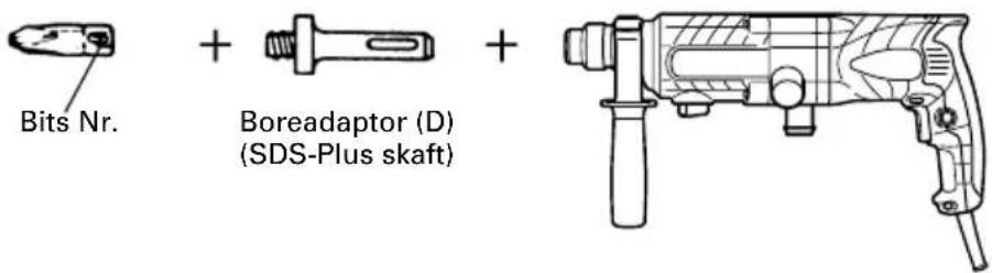 HITACHI DH 24PD2 - Iskruning af skruer (rotation alene) - 1