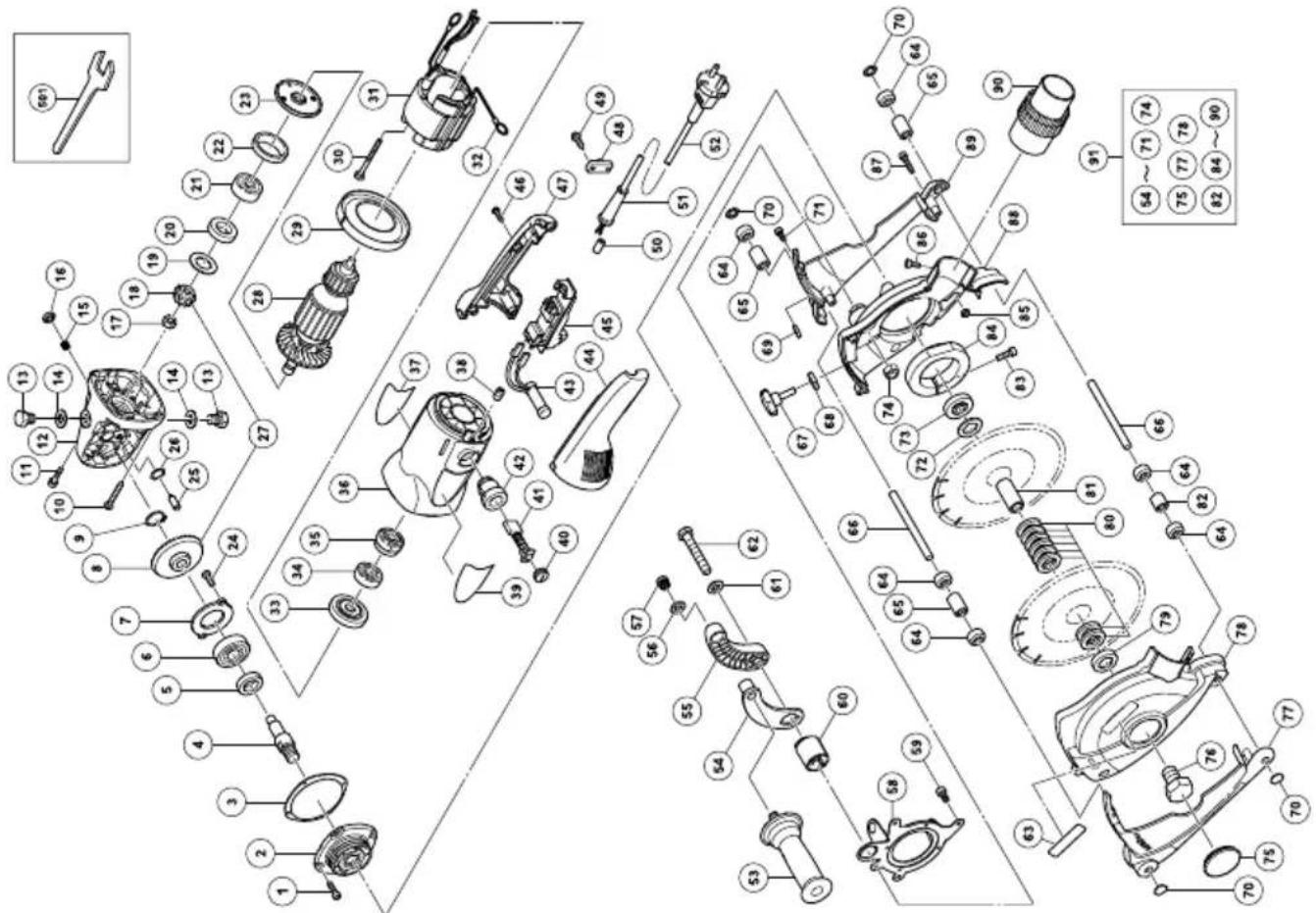 Exploded view diagram of a mechanical assembly with numbered parts and Chinese labels