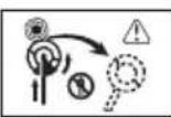HITACHI CG 33EJ - Meanings of symbols - 8