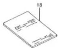 Technical diagram of a mechanical device with numbered components for identification