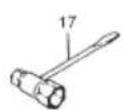 HITACHI CG 33EJ - Débroussaillage (Fig. 23, 24, 25, 26) - 17