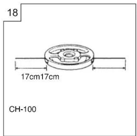 18 17cm17cm CH-100