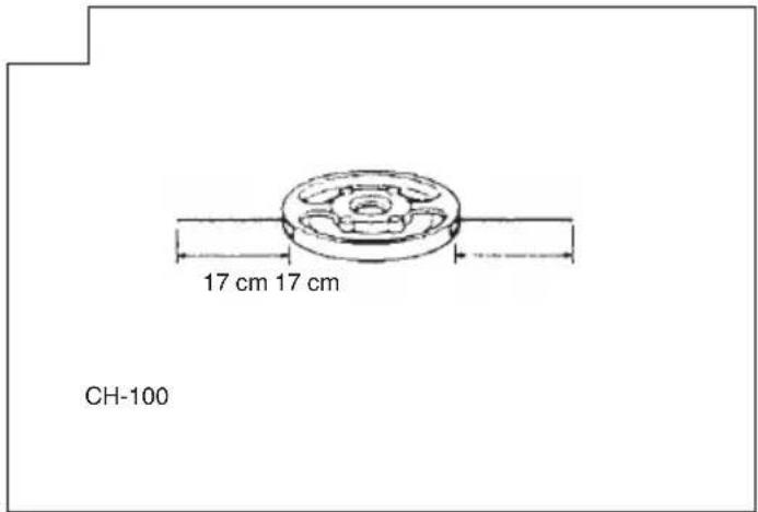 17 cm 17 cm CH-100