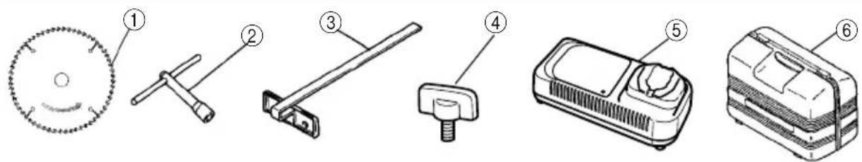 HITACHI C 6DD - STANDARD ACCESSORIES - 1
