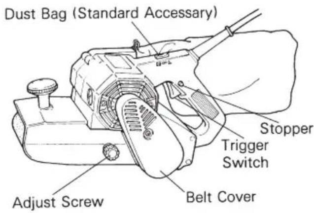 HITACHI SB-110 - NAME OF PARTS - 2