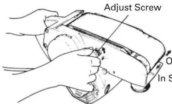 HITACHI SB-110 - How to adjust sanding position. - 1