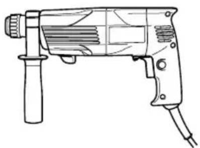 HITACHI DH 24PA - Pulttien asetus kemiallisella ankkurilla (poraus + isku) - 2