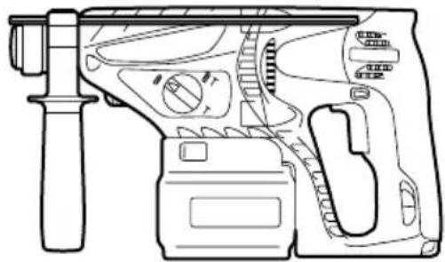 HITACHI DH 24DVA - Reikien poraus (ainoastaan poraus) - 3