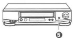HITACHI VT-FX6410A - Press the REC button on the remote control or the REC/IRT button on the VCR. - 1