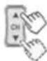 HITACHI VT-FX6410A - Insert a blank or erasable tape. - 6