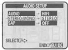 HITACHI VT-FX6410A - To record a Second Audio Program (SAP) - 6