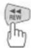 HITACHI VT-FX6410A - Press the REW button. - 1