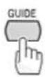 HITACHI VT-FX6410A - Press the GUIDE button. - 1