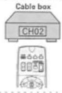 HITACHI VT-FX6410A - PROGRAMMING THE VCR REMOTE CONTROL TO CONTROL YOUR CABLE BOX - 4