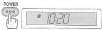 HITACHI VT-FX6410A - Press the POWER button to turn off the VCR. - 1