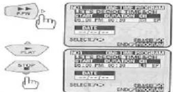 HITACHI VT-FX6410A - Types of Delayed Recordings - 3