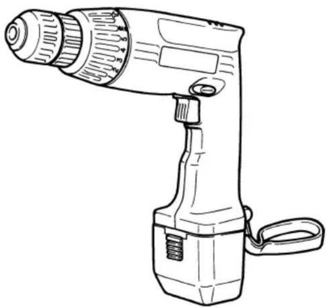 HITACHI DV 10DVA - BATTERIDRIVEN SLAGBORR BATTERIDREVET SLAGBOREMASKINE BATTERIDREVET SLAGBOREMASKIN PARISTOKÄYTTÖINEN ISKUPORA CORDLESS IMPACT DRILL - 1