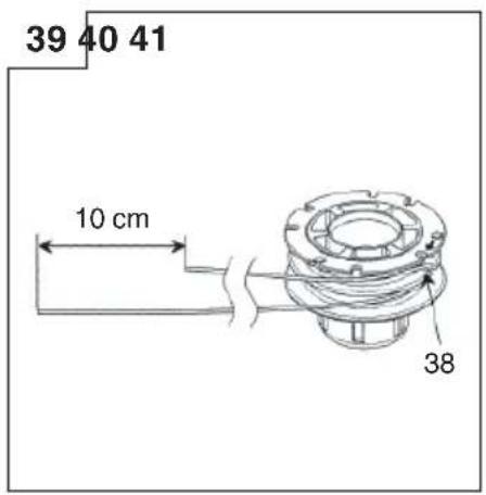 39 40 41 10 cm 38
