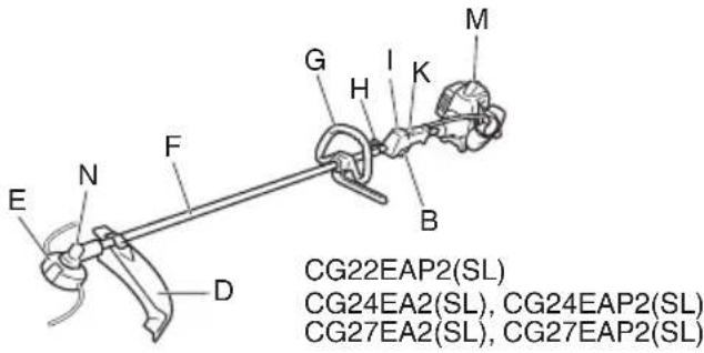 CG22EAP2(SL) CG24EA2(SL), CG24EAP2(SL) CG27EA2(SL), CG27EAP2(SL)