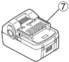 HITACHI CG 18DL - PERUSVARUSTEET - 7