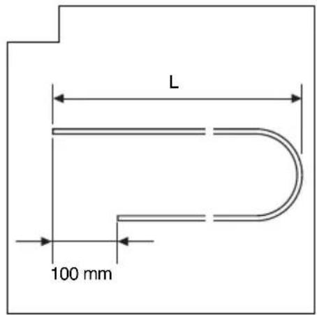 L 100 mm