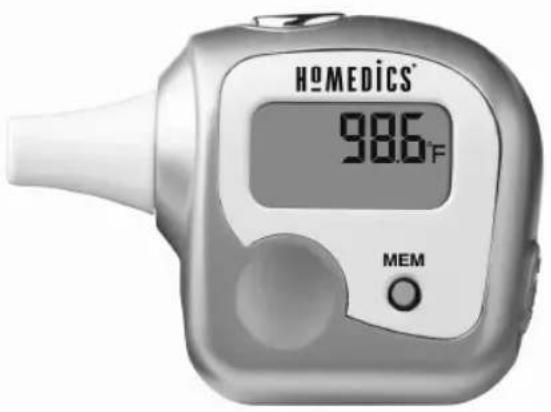 HOMEDICS TT-200 - Termómetro Auricular Instantáneo Deluxe - 1