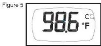 Figure 5 98.6 °C F