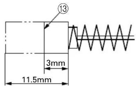 ⑬ 3mm 11.5mm