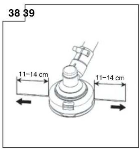 38 39 11-14 cm 11-14 cm