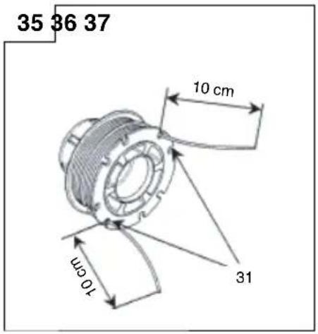 35 36 37 10 cm 10 cm 31