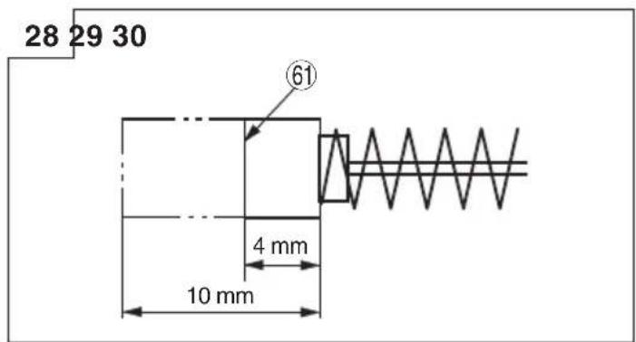 28 29 30 ⑥₁ 4 mm 10 mm