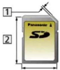 PANASONIC TX-L50ETS61 - SD-kort - 1